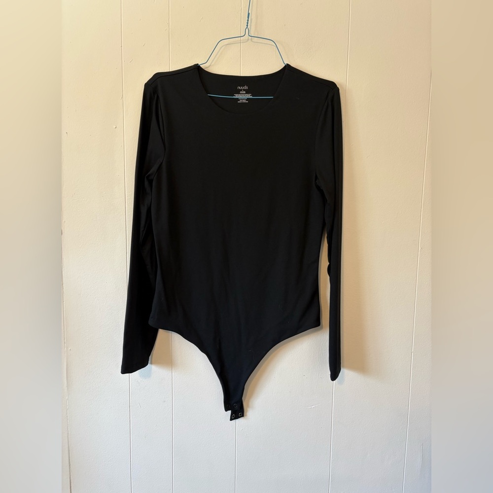 Nuuds Black Bodysuit size L